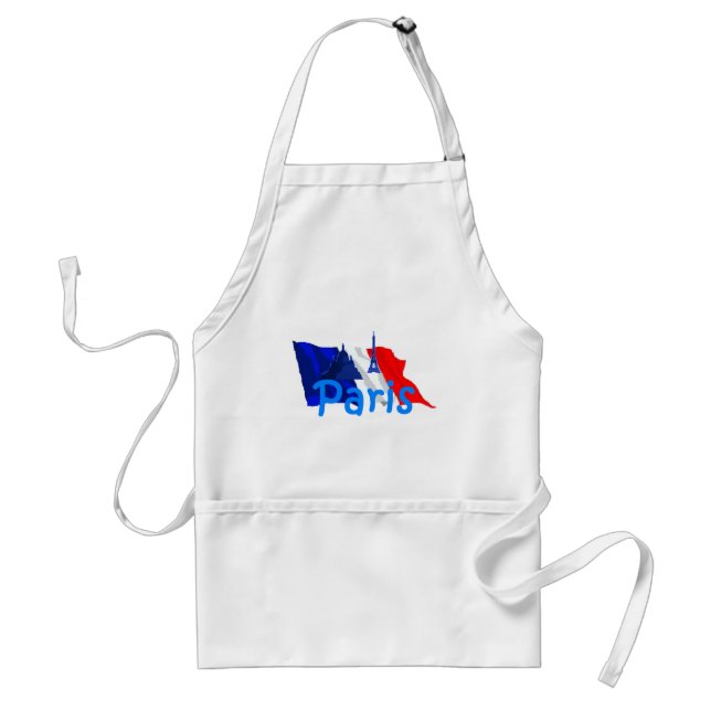 Paris France Standard Apron (Front)