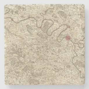 Paris France Stone Coaster