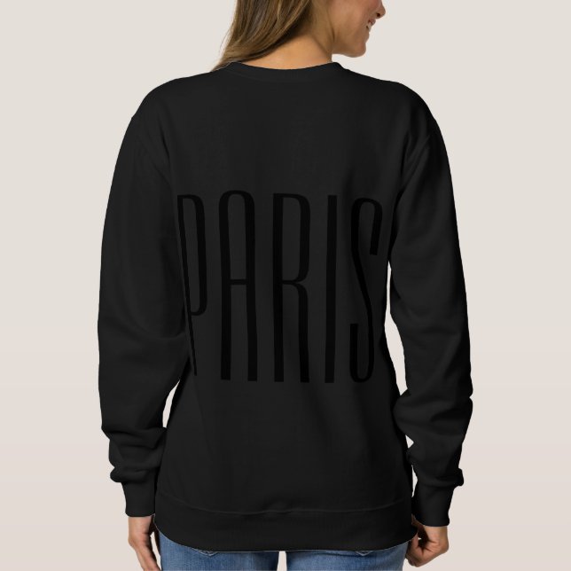 Paris France sweater (Back)