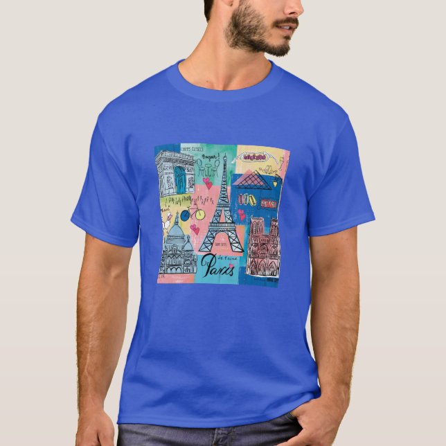 Paris, France T-Shirt (Front)