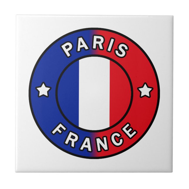 Paris France Tile (Front)