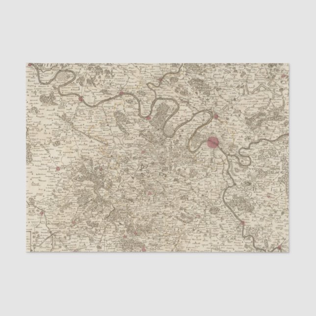 Paris France Tissue Paper (Front)