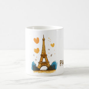 Paris France Travel Coffee Mug