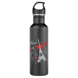 Paris France Travel France Eiffel Tower 710 Ml Water Bottle