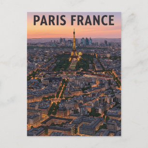 Paris France Travel  Postcard