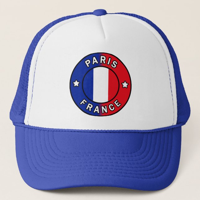 Paris France Trucker Hat (Front)