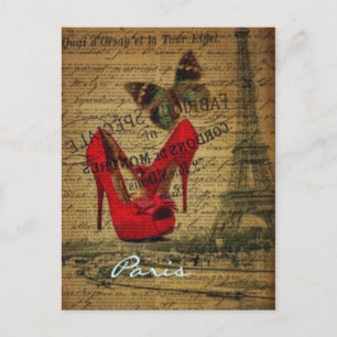 Paris, France - Vintage Postcard