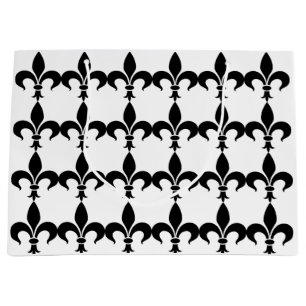 Paris French Fleur de Lis Gift Bag