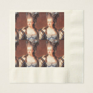 Paris French Marie Antoinette Paper Napkins