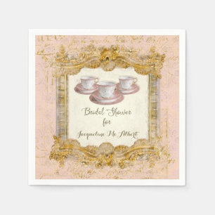 Paris French Royal Versailles Palace Tea Party Napkin