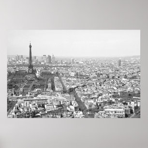 Paris from Above VI Poster