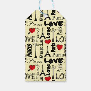 Paris Gift Tags