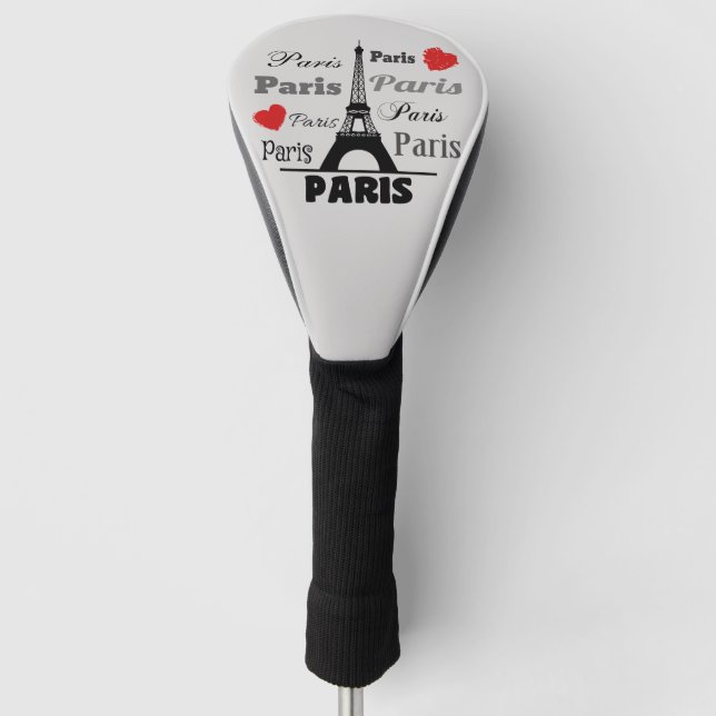 Paris Golf Head Cover (Front)
