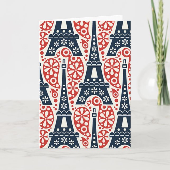 Paris Greeting Card (Front)