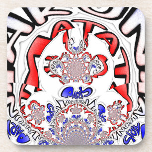 Paris Hakuna Matata Paris Blue Red White.png Coaster
