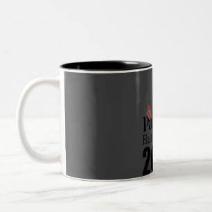 Paris Half Marathon 2025  Two-Tone Coffee Mug