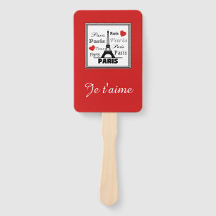 Paris Hand Fan