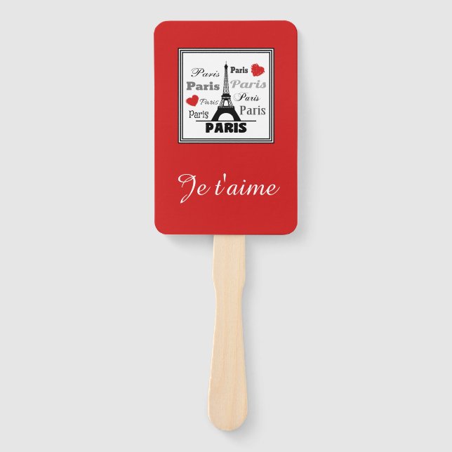 Paris Hand Fan (Front)