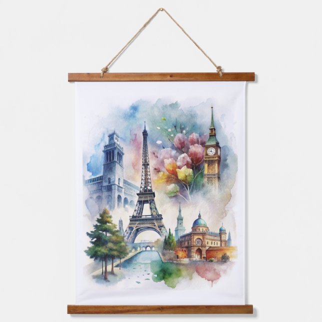 Paris Hanging Tapestry (Front)