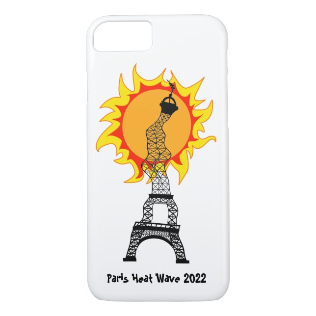 Paris Heat Wave 2022 Case-Mate iPhone Case (Back)