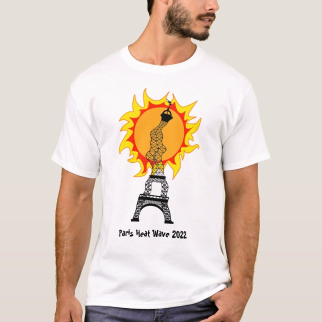Paris Heat Wave 2022 T-Shirt (Front)