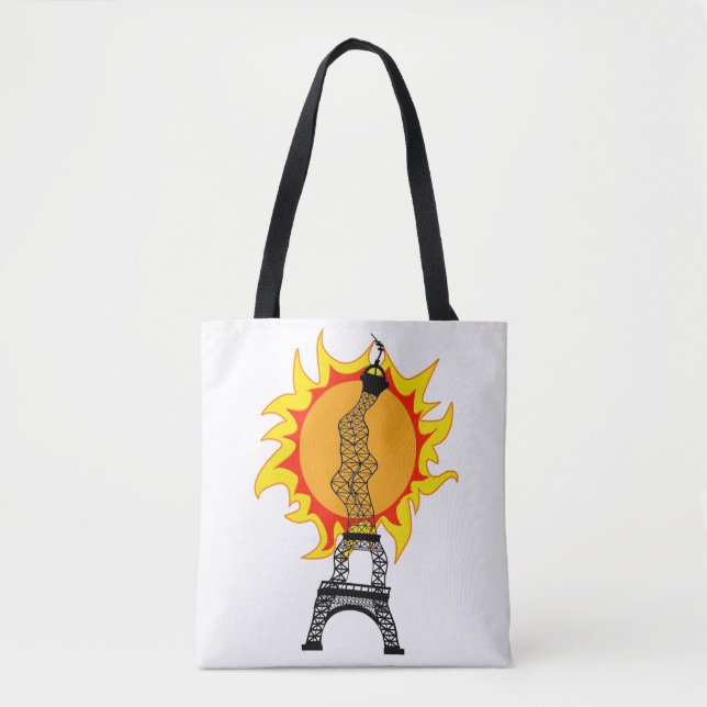 Paris Heat Wave 2022 Tote Bag (Front)
