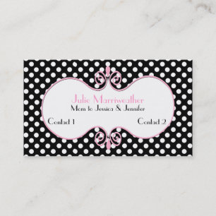 Paris High Fashion Mummy Calling Card