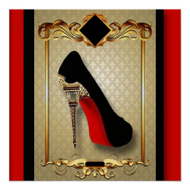 Paris High Heel Poster (Front)