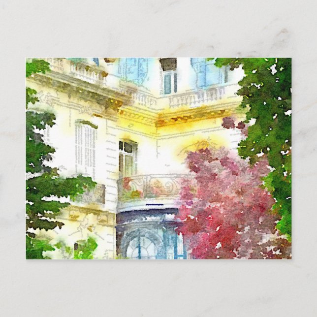 Paris Home Postcard (Front)