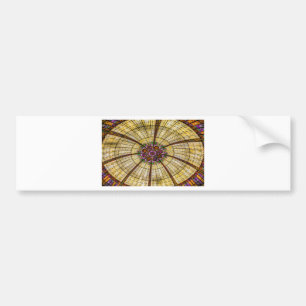 Paris Hotel Ceiling in Las Vegas Bumper Sticker