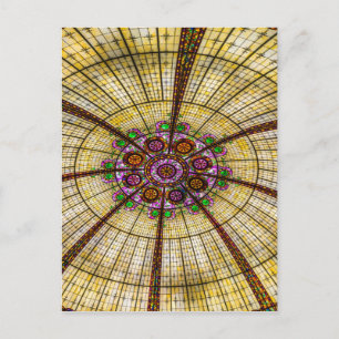 Paris Hotel Ceiling in Las Vegas Postcard