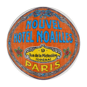 Paris Hotel, edit text Cutting Board