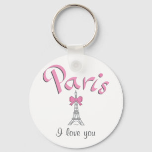 Paris I love you Key Ring