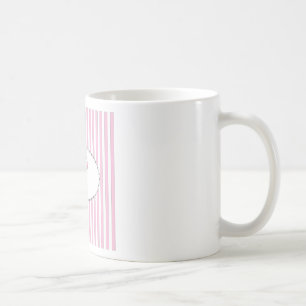 "Paris I Love You"- pink stripes Coffee Mug