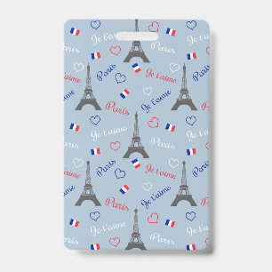 Paris ID Badge