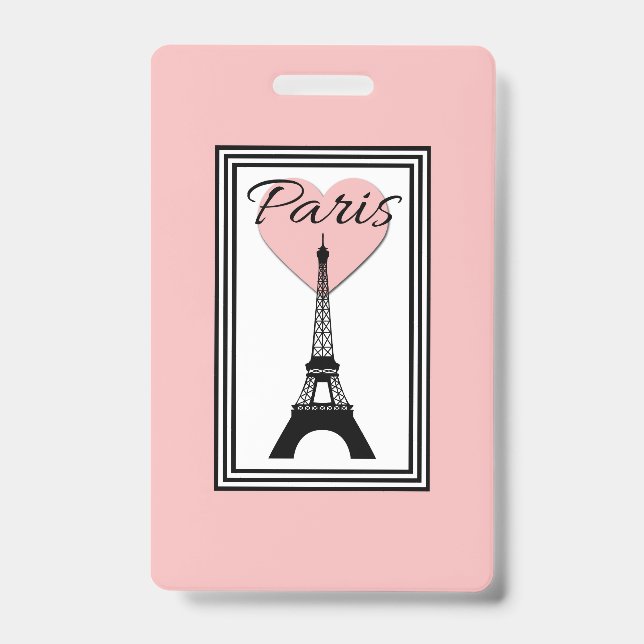 Paris ID Badge (Front)