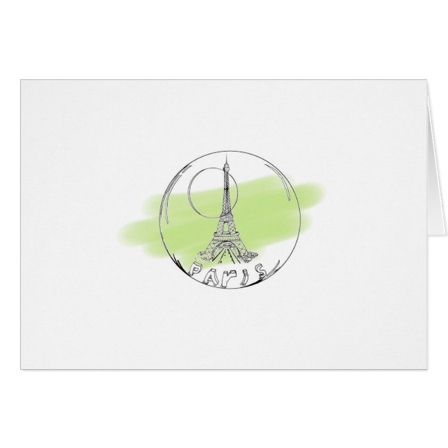 paris in a glass ball (Front Horizontal)