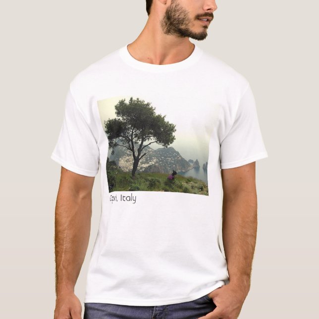 Paris in Capri, Capri, Italy T-Shirt (Front)