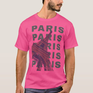 Paris In Cool Vintage T-Shirt