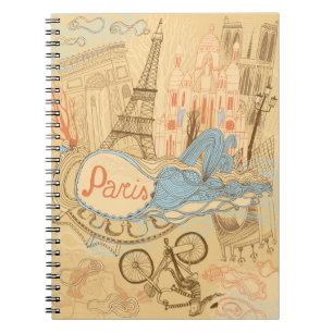 Paris in France Notebook