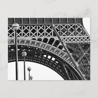 paris in lines postcard