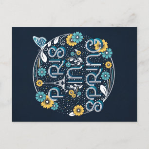 Paris in Spring / Postcard