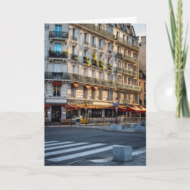 Paris in the Morning Card (Front)