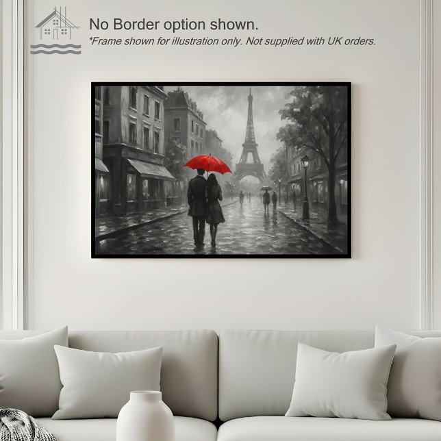 Paris in the Rain – Wall Art Print (Creator Uploaded)