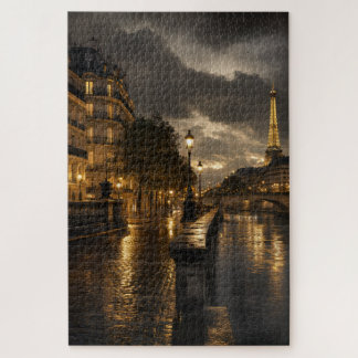 Paris in the Rainlight Jigsaw Puzzle