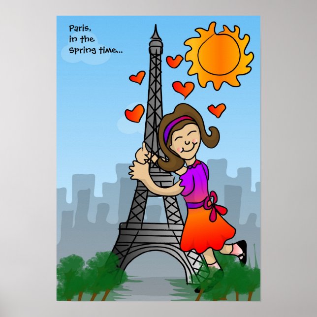 Paris, in the Spring time... Poster (Front)
