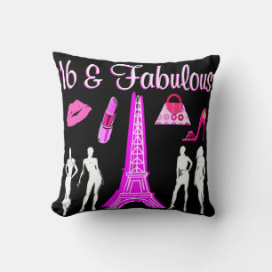 PARIS INSPIRED SWEET 16TH BIRTHDAY DESIGN CUSHION