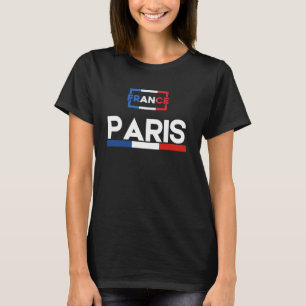 Paris Inspiring City France Vacation Travelling Wo T-Shirt