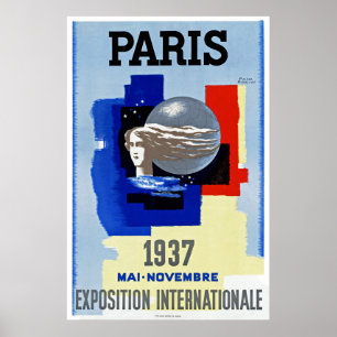 Paris International Exposition Poster