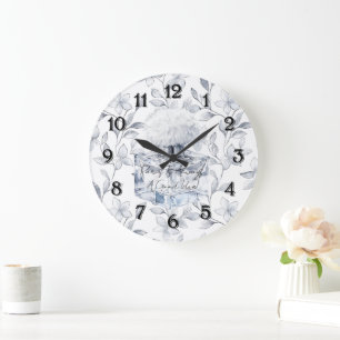 Paris is always a good idea perfume leaves large clock